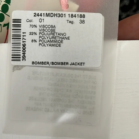 Womens MSMGxDiadora Collab jacket